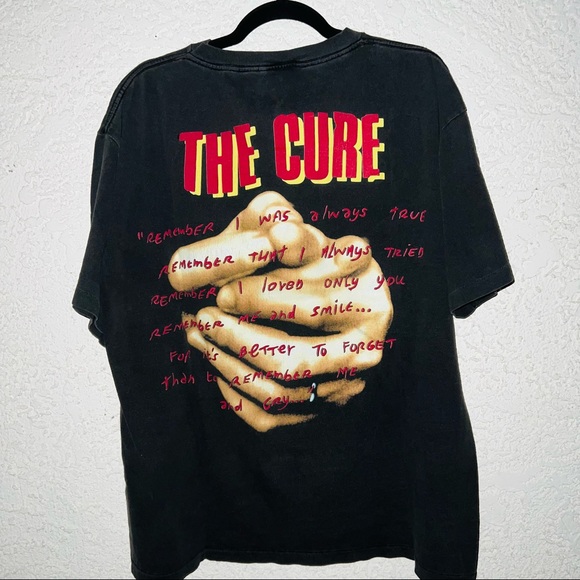 1996 Vintage The Cure Graphic T-Shirt Wild Oats (Single Stitched/Made in USA) - Picture 2 of 5